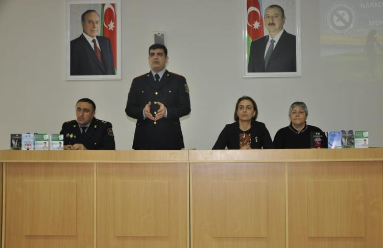 Ağcabədidə Narkomaniya Əleyhinə Maarifləndirmə Tədbiri Keçirildi 