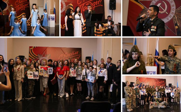 В рамках празднования Дня Победы в Русском доме в Баку состоялся литературно-музыкальный вечер 