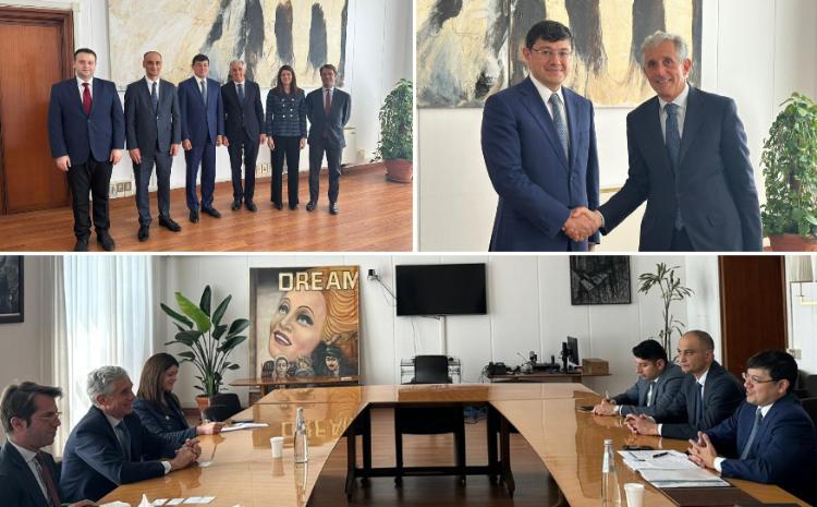 Председатель комитета в рамках визита в Италию встретился с Луиджи Марией Виньяли 