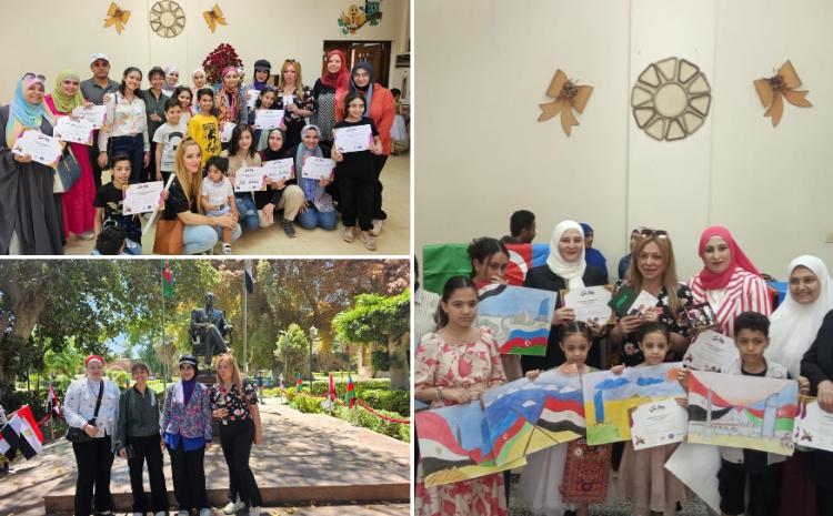Misirdə Ümummilli Lider Heydər Əliyevin anadan olmasının 101 illiyi qeyd edilib 