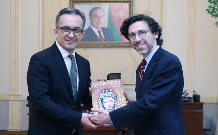 Amerika Sefardi Federasiyasının icraçı direktoru Dövlət Komitəsində olub 