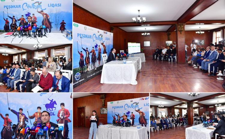 Peşəkar Çövkən Liqasının təntənəli açılış mərasiminə həsr olunmuş mətbuat konfransı keçirilib 
