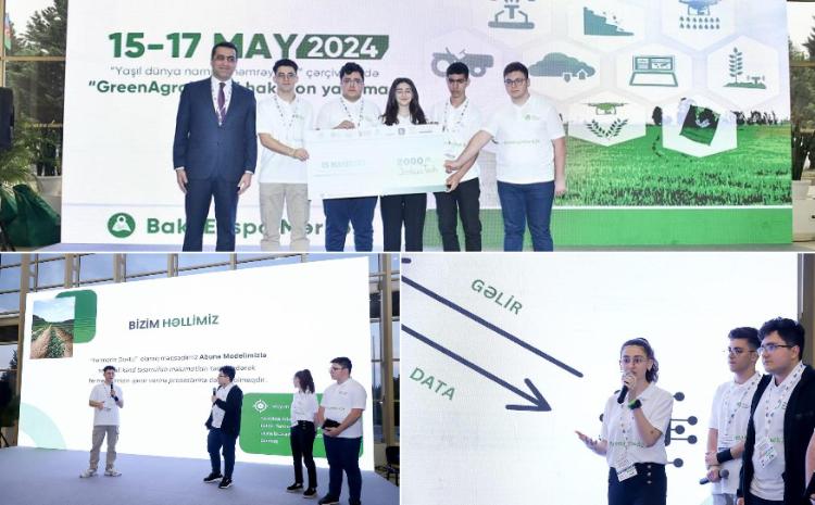 "GreenAgroHack" Hakaton yarışmasının qaliblər 