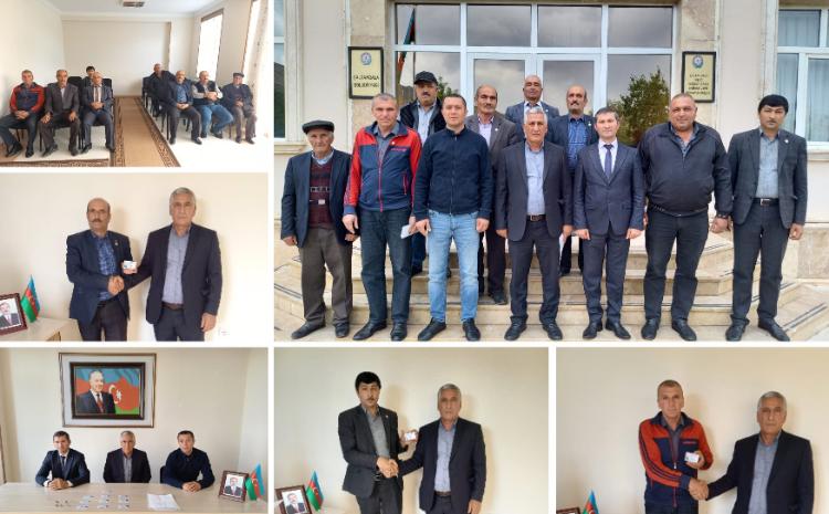 Kəngərli sakinlərinə Qərbi Azərbaycan İcmasının vəsiqələri təqdim olunub 