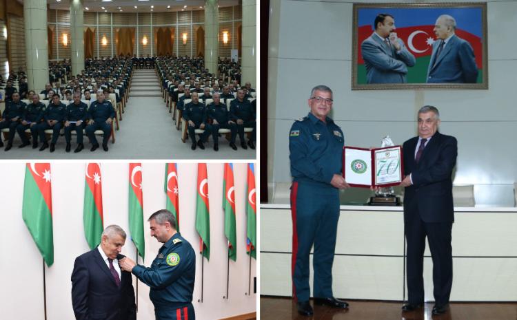 Ehtiyatda olan sərhədçi polkovnikə yubiley tədbiri keçirilib 