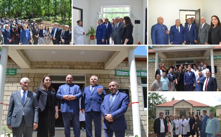 Qobustan rayonunun Ərəbşalbaş kəndində yeni kənd həkim məntəqəsinin açılışı olub 