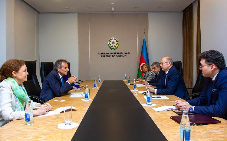 Discussions were held with S&P Global Commodity Insights on Azerbaijan's green energy course 