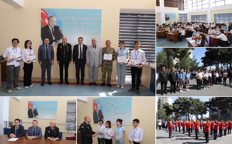 Hərbi bilik yarışının qalibləri mükafatlandırılıb 
