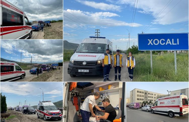 Xocalı şəhərinə ilk köç karvanı yola salınıb 