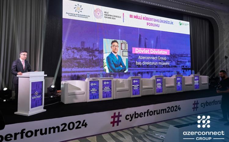 “Azerconnect Group” Milli Kibertəhlükəsizlik Forumunun əsas tərəfdaşıdır 