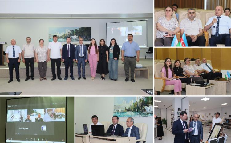 MEK-lə Özbəkistanın Ürgənc Dövlət Universiteti arasında əməkdaşlıq qurulub 