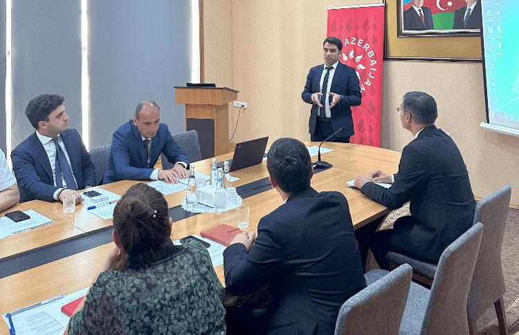 Naxçıvanda sahibkarlar üçün təlim keçirilib 
