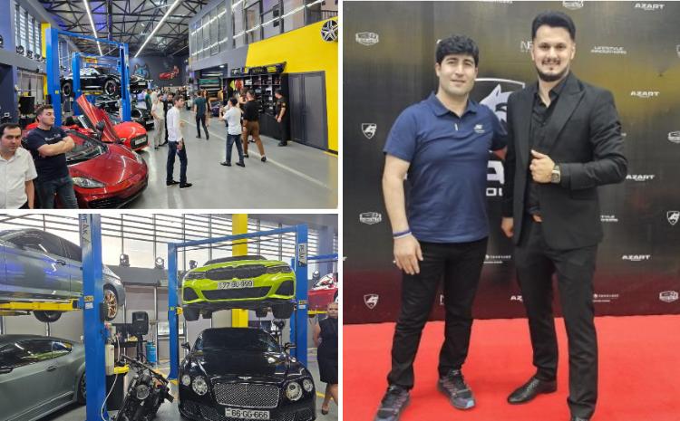 "Azart Group"un yeni servis və avtosalonu açıldı 