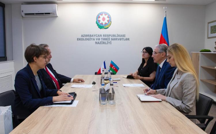 Çex Respublikasının Azərbaycandakı səfiri ilə görüş keçirilib 