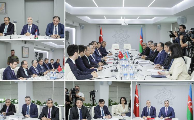 Azərbaycan və Türkiyə arasında Birgə Daimi Komissiyanın növbəti iclası keçirilib 