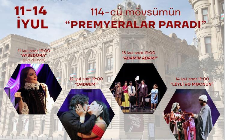 Akademik Musiqili Teatrda “Premyeralar paradı” olacaq - VİDEO
