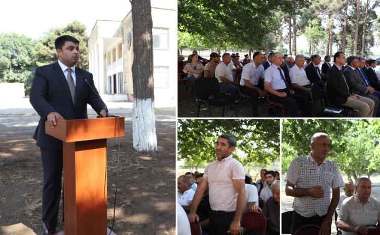 Neftçalanın icra başçısı növbəti səyyar qəbul keçirib 