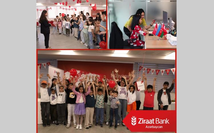 “Ziraat Bank Azərbaycan” uşaqlar üçün “Gələcəyin bankirləri” layihəsini həyata keçirib 