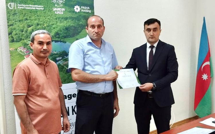“Şəhərdən Kəndə” layihəsi çərçivəsində Lerikdə fermerlərə aqroturizm üzrə təlim keçirilib 