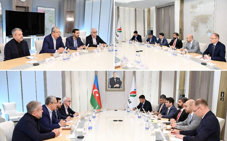 SOCAR-ın prezidenti “AD Ports Group” şirkətinin nümayəndə heyəti ilə görüşüb 