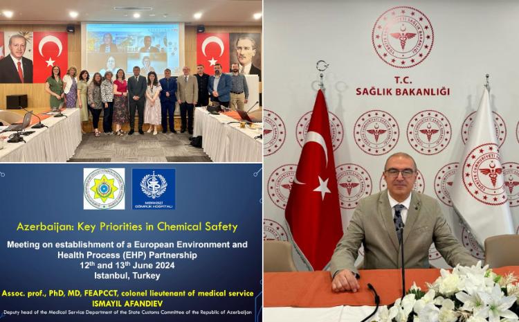 Tibbi Xidmət İdarəsinin rəis müavini Avropa Ətraf Mühit və Sağlamlıq Prosesi Tərəfdaşlığı görüşündə iştirak edib 