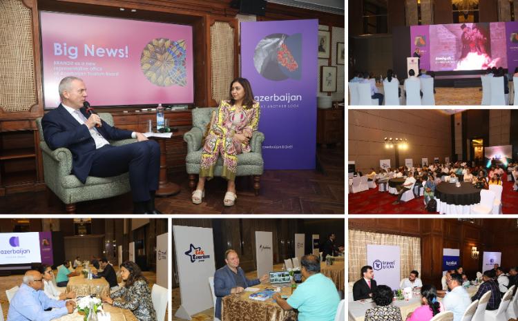 Azərbaycanın turizm imkanları Hindistanda silsilə tədbirlərlə tanıdılıb 