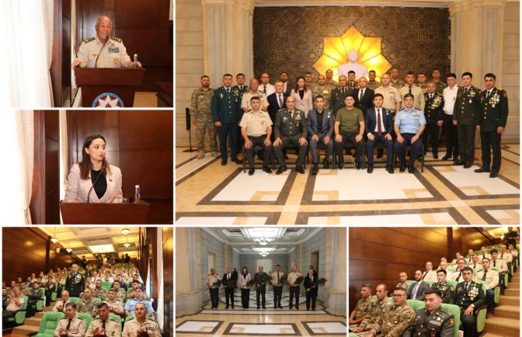 Hərbi Prokurorluqda Vətən müharibəsi qəhramanları ilə görüş keçirilib 