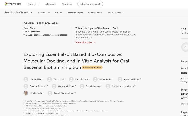 В БГУ исследуют применение нанокомпозитов при лечении заболеваний полости рта 