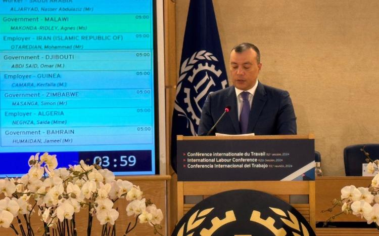 Nazir: “Bakıda keçiriləcək COP29  Beynəlxalq Əmək Təşkilatının gündəliyini daha irəli aparmaq üçün də effektiv platforma olacaq” 