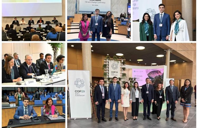 Gənclər Təşkilatları Milli Şurası Bonn şəhərində SB60 konfransında iştirak edib 