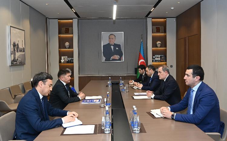  Ceyhun Bayramov Qırğız Respublikasının səfirini qəbul edib  