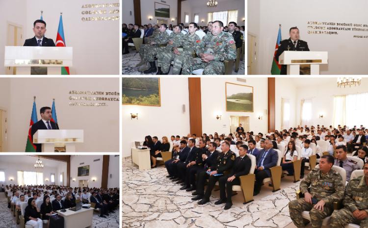 Dövlət Xidməti Göygöldə gənclərlə görüş keçirdi 