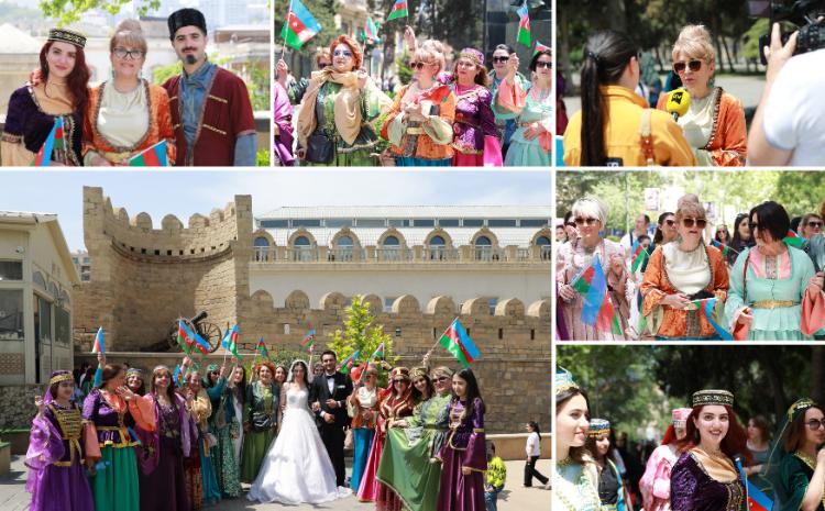 Mirzə Ələkbər Sabir Fondunun Milli Geyimdə Gəzintisi: 10 İllik Ənənə