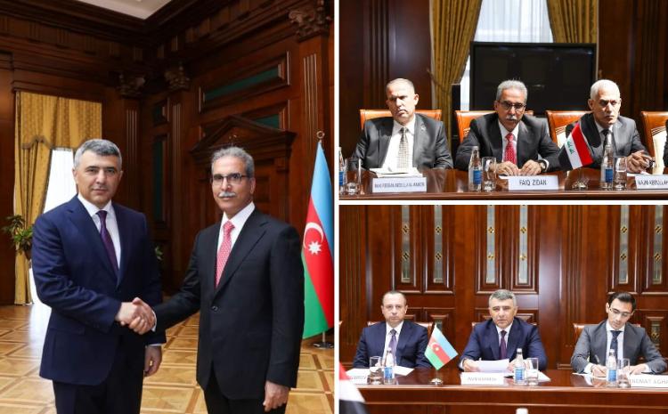 Ali Məhkəmədə İraq Respublikasının nümayəndə heyəti ilə görüş keçirilib 