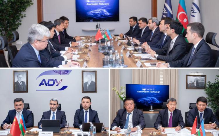 Azərbaycan və Çin dəmir yolları Orta Dəhlizin inkişafı üçün əməkdaşlığı genişləndirir 