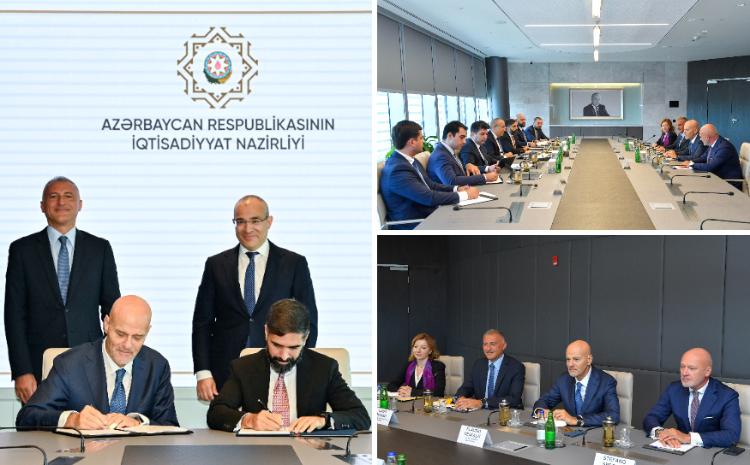 SOCAR ilə “Eni S.p.A” şirkəti arasında Anlaşma Memorandumu imzalanıb 