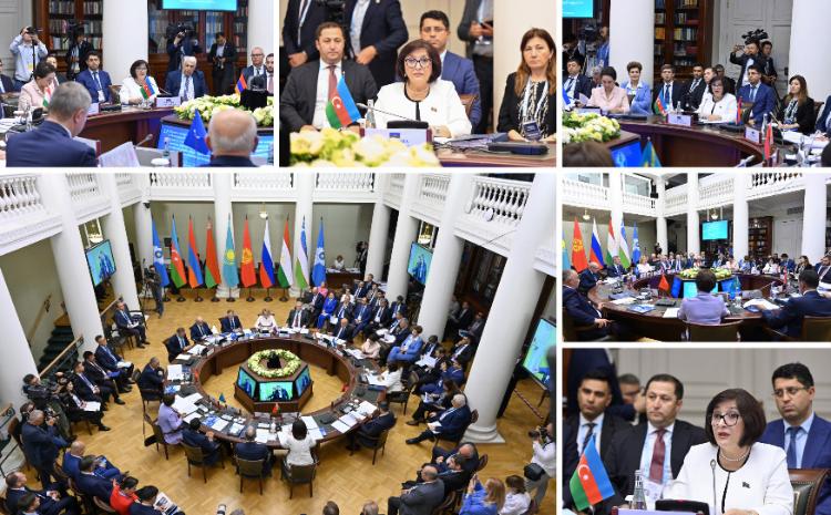Speaker of Milli Majlis Sahiba Gafarova took part in the meeting of the CIS IPA Council in St Petersburg 