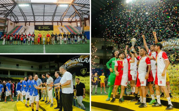 Завершился внутренний чемпионат Yelo Bank по футболу 