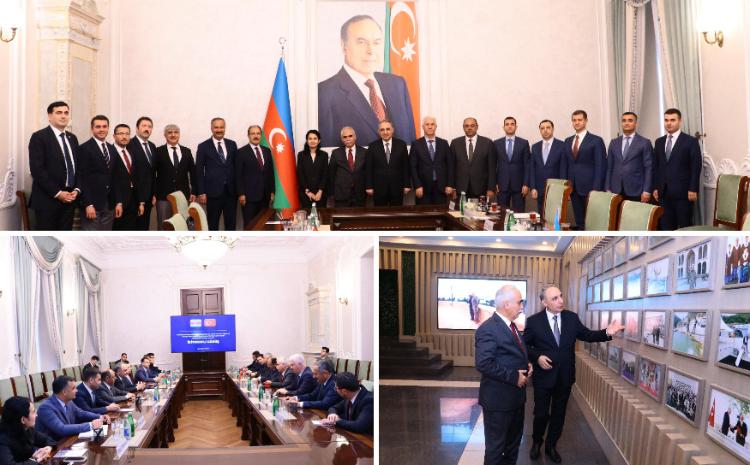 Baş prokuror Türkiyənin Konstitusiya Məhkəməsinin sədri ilə görüşüb 