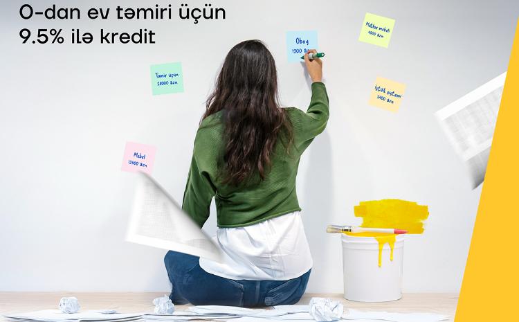 Кредит наличными от Yelo Bank под 9.5% годовых на ремонт дома 