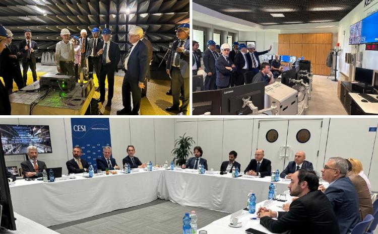 Cooperation on Green Energy Corridor was discussed with CEO of CESI in Milan 