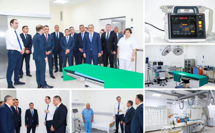Daha bir region xəstəxanasında Ürək Mərkəzi fəaliyyətə başlayıb 