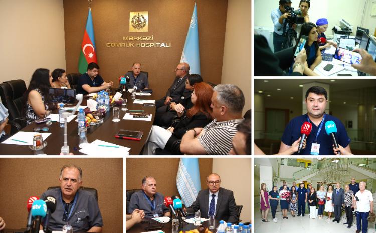 Mərkəzi Gömrük Hospitalında Açıq qapı günü keçirilib 