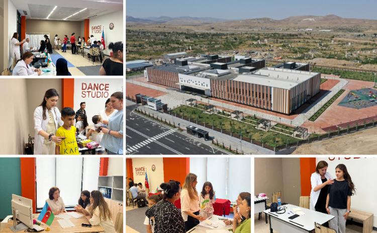 Минздрав организовал в городе Физули выездные медосмотры населения 