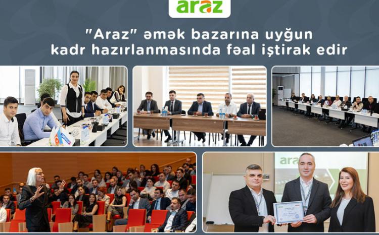 "Araz" supermarketlər şəbəkəsi əmək bazarına uyğun kadr hazırlanmasında fəal iştirak edir 