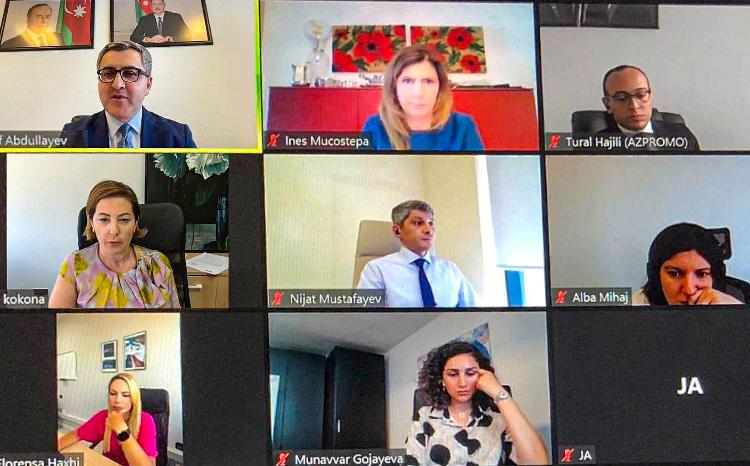 AZPROMO və Albaniya İnvestisiya Korporasiyası arasında görüş keçirilib 