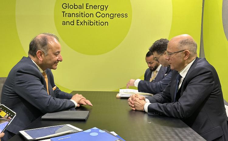 Meetings were held with Minister of Energy of Pakistan and Saipem in Italy 