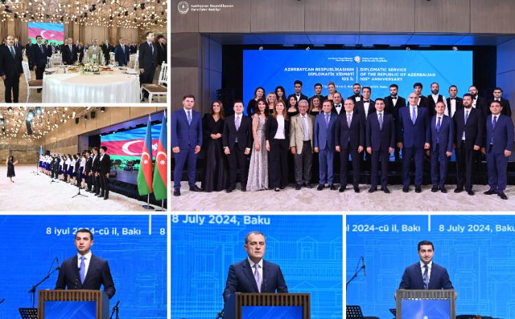 Azərbaycan XİN ölkənin diplomatik fəaliyyətinin 105-ci ilini qeyd edib 