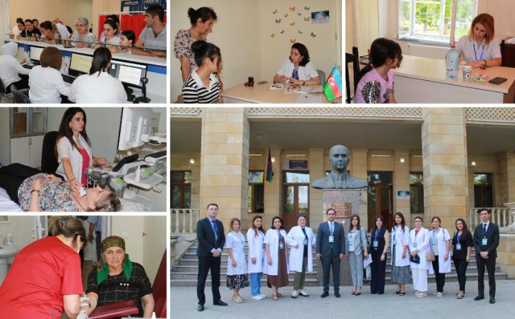 "Sinir sistemi həftəsi" çərçivəsində 800-dən çox vətəndaşa 3 500-ə yaxın tibbi xidmət göstərilib 