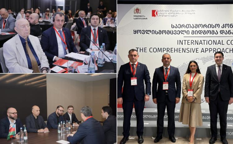 Azərbaycan nümayəndə heyəti Gürcüstanda keçirilmiş beynəlxalq konfransda iştirak edib 